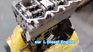 Blocco lungo del nuovissimo motore turbodiesel YD25 da 2,5 litri