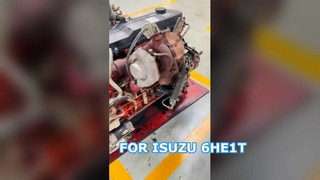 PER ISUZU 6HE1T Turbo Gruppo motore diesel completo Per adattarsi ai camion medi Isuzu