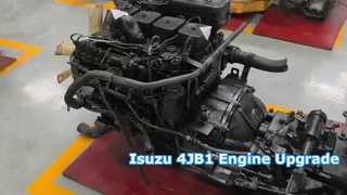 Cummins 4BT Mechanical Pump Diesel Engine With 6 Speed Gearbox For Cargo Truck