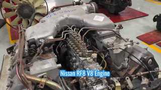 Gruppo motore diesel Nissan RF8 V8 per camion pesanti UD e betoniera