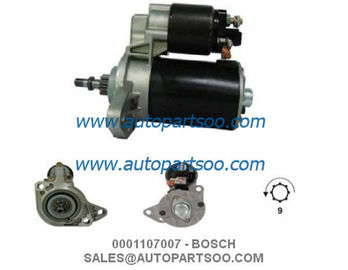 Un buon prezzo. 0001106002 0001107007 - BOSCH Starter Motor 12V 1.1KW 9T MOTORES DE ARRANQUE in linea