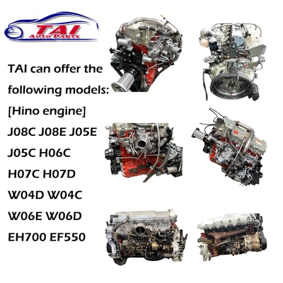 J05C J08C J08CT J08E J08ET Motori giapponesi usati Motore turbo per camion Hino