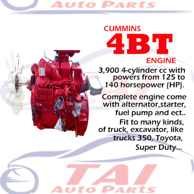 Good price 4BT 3.9L Motore completo per camion per macchine di ingegneria di camion Cummins in linea