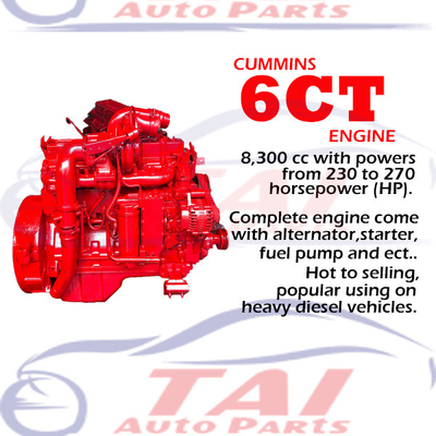 6BT 6CT 4BT Motori Cummins usati Originali Buone prestazioni Dimensioni standard