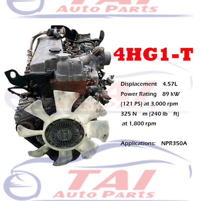 Utilizzato Completo 4JB1 4JB1T 4JA1 4JA1T 4JH1 4KH1T 4HF1 4HK1 4HE1 4HG1 4HJ1 4JG2 4JJ1 4JX1 Motore Turbo Diesel