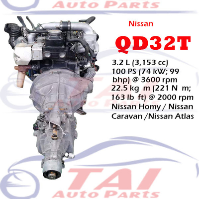 Good price QD32 QD32T Motori giapponesi ricostruiti per Nissan in linea