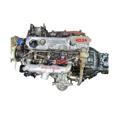 Good price TS 16949 Mitsubish 4D34 TURBO Motore usato Ottima qualità in linea
