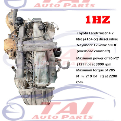 Motore diesel originale 1HZ con cambio per Toyota Land Cruiser e Coster Bus Per parti di motore di auto giapponesi usate