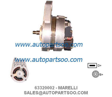 63320002 alternatore diesel 12v 45a Alternadores di Marelli dell'alternatore 63321171 del generatore