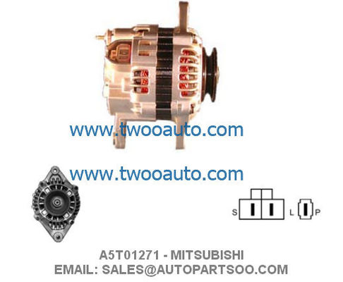 Prezzo buono A5T00972 A5T01271 - MITSUBISHI Alternatore 12V 50A Alternatori in linea
