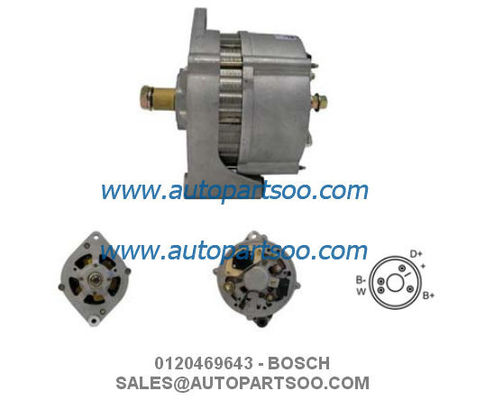 Prezzo buono 0120469643 0120469693 alternatore BOSCH 24V 55A alternatore colore personalizzato in linea