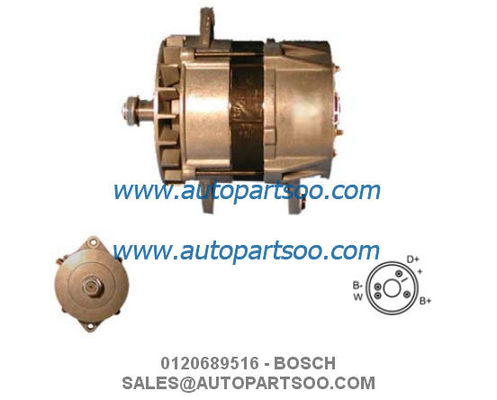 Prezzo buono Alta precisione 0120689516 LRA02526 alternatore BOSCH 24V 100A alternatore in linea