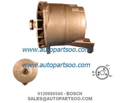 Prezzo buono Veloce 0120689540 0986039530 alternatore BOSCH 24V 120A alternatore colore oro in linea