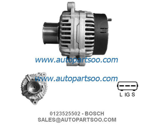 Prezzo buono 0123525502 0986046040 - BOSCH Alternatore 24V 90A Alternatori in linea