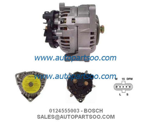 Prezzo buono 0124555003 0124555041 - Alternatore BOSCH 24V 80A Alternatori in linea