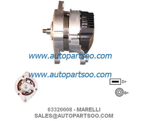 Prezzo buono 63320008 - Alternatore MARELLI 12V 55A Alternatori in linea