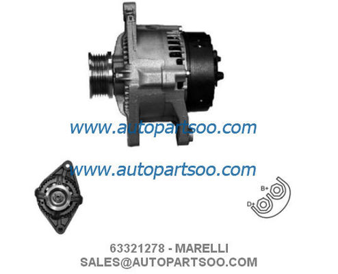Prezzo buono 63321278 63321311 - MARELLI Alternatore 12V 65A Alternatori in linea
