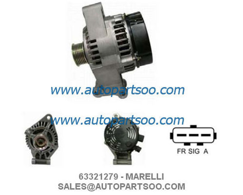 Prezzo buono 63321279 63321679 - MARELLI Alternatore 12V 80A Alternatori in linea
