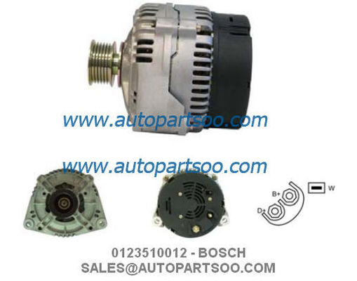 Prezzo buono 0123510012 0123510039 - Alternatore BOSCH 12V 120A Alternatori in linea