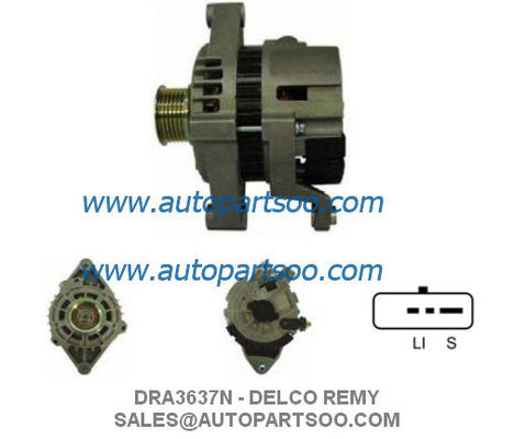 Prezzo buono DRA3637 DRA3637N - Alternatore DELCO REMY 12V 85A Alternatori in linea