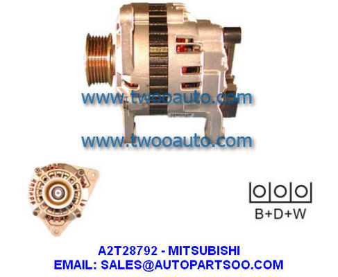 Prezzo buono A2T14591 A2T28792 - MITSUBISHI Alternatore 12V 70A Alternatori in linea