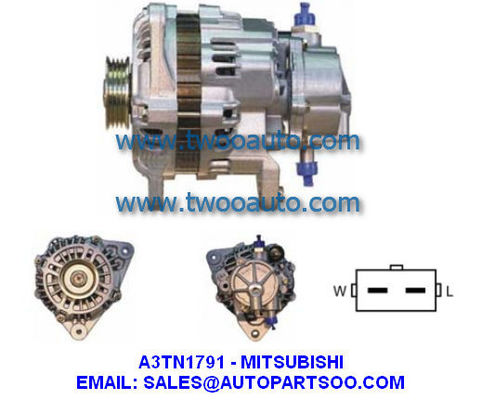 Prezzo buono A3T771791 A3TN1791 - MITSUBISHI Alternatore 12V 95A Alternatori in linea
