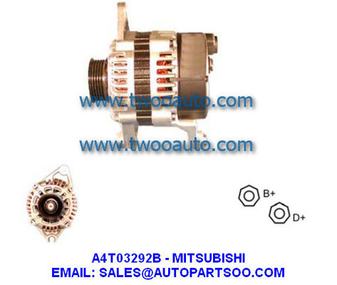Prezzo buono A4T03292A A4T03292B - MITSUBISHI Alternatore 12V 90A Alternatori in linea