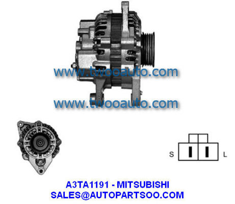 Prezzo buono A3T14491 A3TA1191 - MITSUBISHI Alternatore 12V 100A Alternatori in linea