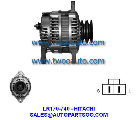 Prezzo buono LR170-740 LR170-740B - Alternatore HITACHI 12V 70A Alternatori in linea