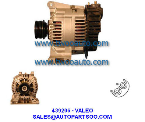 Prezzo buono 436732 439206 A13VI178 - VALEO Alternatore 12V 90A Alternatori in linea