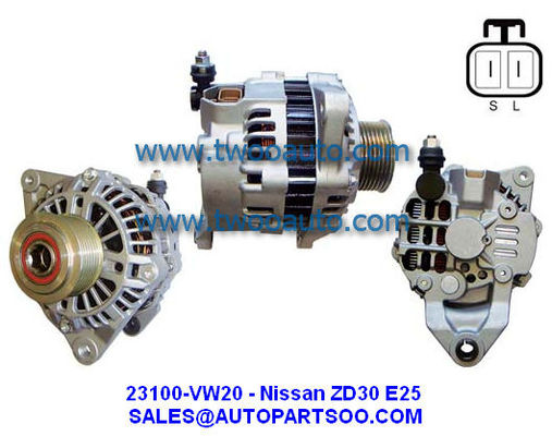 Prezzo buono 23100-VW201 - Nuovo Alternatore NISSAN 12V 80A Alternatore in linea