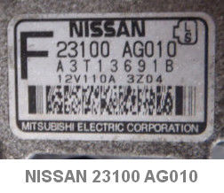 Good price 23100-AG010  A3T13691B NISSAN Alternator assy in linea