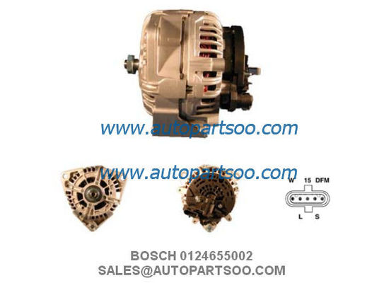 Prezzo buono 0124655002 0124655023 alternatore BOSCH 24V 100A alternatore in linea