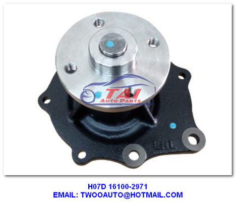 Prezzo buono H07d 16100-2971 pompa del servosterzo, Hino H07d parti del motore diesel pompa dell' acqua in linea