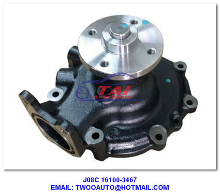 Prezzo buono J08C 16100-3467 Pompa di potenza di sterzo per auto, parti del motore in linea
