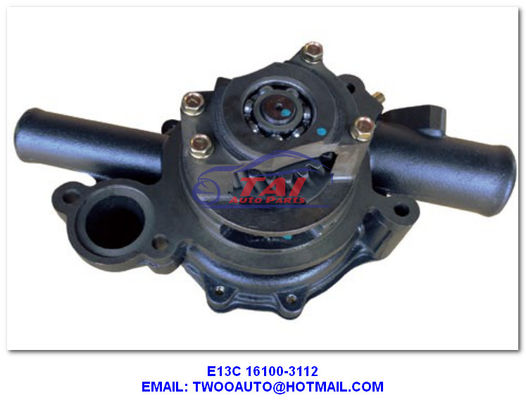 Prezzo buono Pompa acqua K13c 16100-3112, pompa acqua di raffreddamento per camion tipo 16100-3112 per Hino K13c in linea
