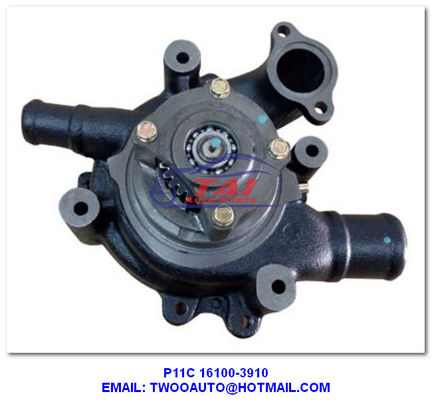 Prezzo buono Parti di raffreddamento per autocarri Pompa di sterzo di auto, pompa d' acqua P11C Per autobus HINO OEM 16100-3910 in linea