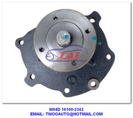 Prezzo buono W04D 16100-2342sbc Pompa di sterzo azionato Per Hino, FC166 W04D Pompa d' acqua 16100-2342 in linea