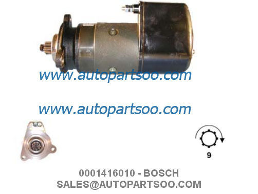 0001416010 0031516401 - motorino di avviamento di BOSCH 24V 5.4KW 9T MOTORES DE ARRANQUE