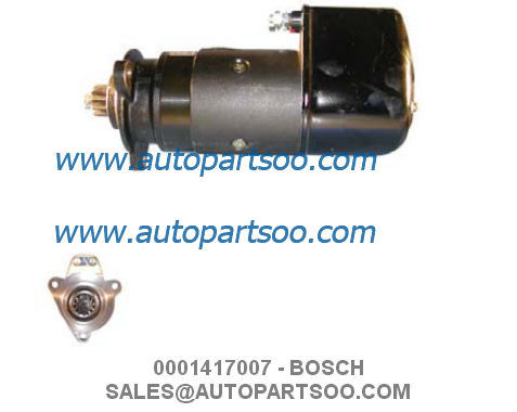 Prezzo buono 0001417007 4782801 - Motorino Avviamento BOSCH 24V 5.4KW 11T MOTORES DE ARRANQUE in linea