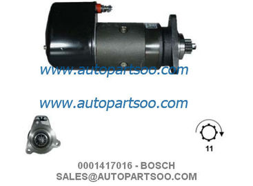 Good price 0001411015 0001417016 - motorino di avviamento di BOSCH 24V 6.6KW 11T MOTORES DE ARRANQUE in linea