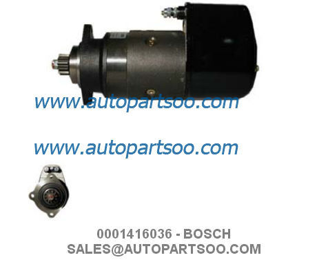 Prezzo buono 0001416036 - Motorino Avviamento BOSCH 24V 6.6KW 11T MOTORES DE ARRANQUE in linea
