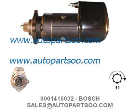 Prezzo buono 0001410087 0001416032 - Motorino Avviamento BOSCH 24V 5.4KW 11T MOTORES DE ARRANQUE in linea