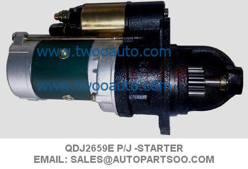 Prezzo buono QDJ2659E PJ - Motorino di avviamento Pelican Barge PB-2004 24V 5.5KW 11T in linea