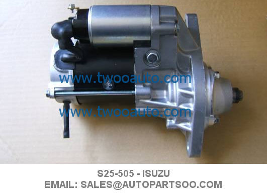 Prezzo buono S25-505 8970958112 - Motorino di avviamento ISUZU ISUZU 4HF1 4HG1 4HJ1 Motorino di avviamento 24V in linea