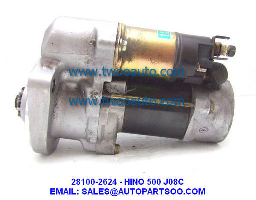 Prezzo buono 28100-2624 0355 502 0019 - Motorino di avviamento Hino 500 J08C 24V 4.5KW 11T in linea