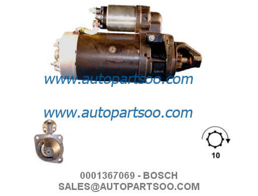 Prezzo buono 0001367069 - Motorino Avviamento BOSCH 12V 3KW 10T MOTORES DE ARRANQUE in linea