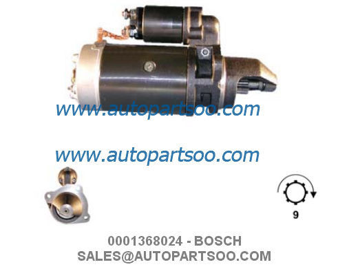 Prezzo buono 0001369016 0986017280 - Motorino Avviamento BOSCH 12V 3.1KW 9T MOTORES DE ARRANQUE in linea
