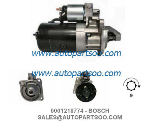 Prezzo buono 0001218774 0986017490 - Motorino Avviamento BOSCH 12V 2.2KW 9T MOTORES DE ARRANQUE in linea