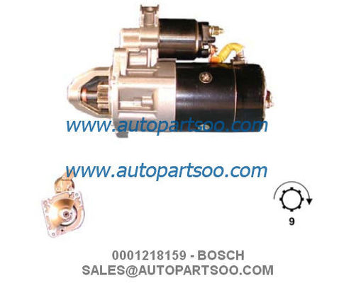 Prezzo buono 0001218159 0001218759 - Motorino Avviamento BOSCH 12V 2.2KW 9T MOTORES DE ARRANQUE in linea